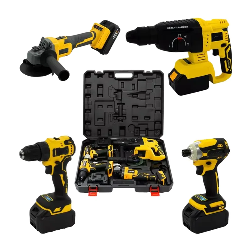 4pcs Cordless Power Tools Kit