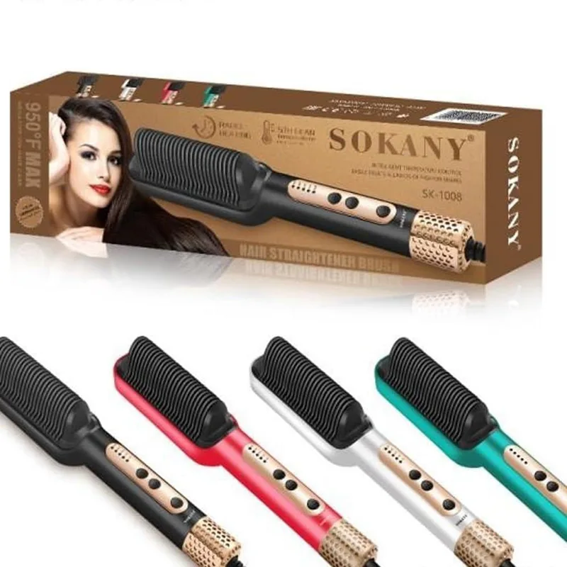 Sokany Straightener Brush