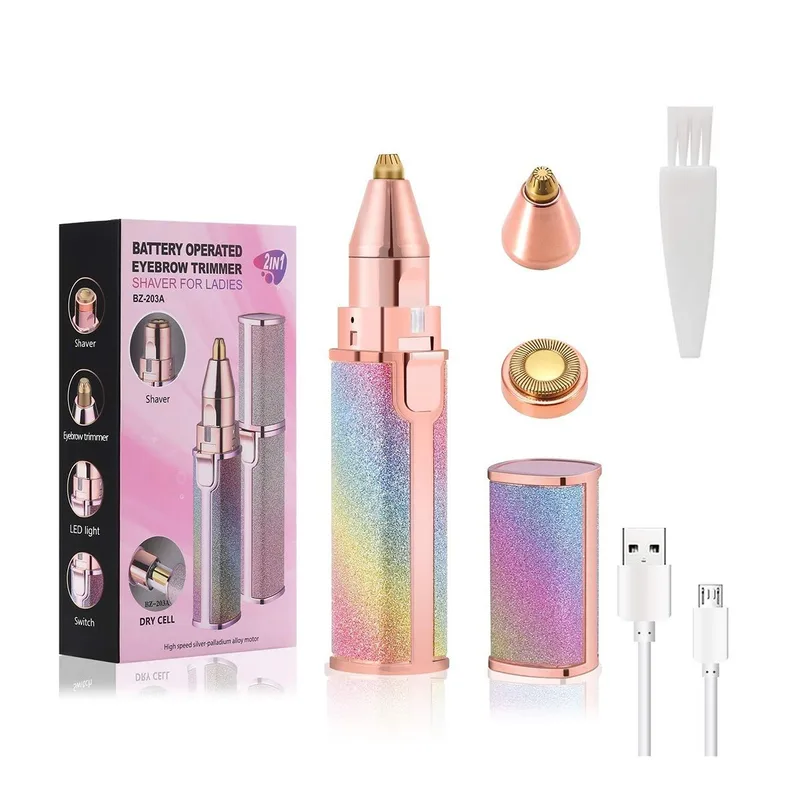 2 IN 1 EYEBROW TRIMMER 
