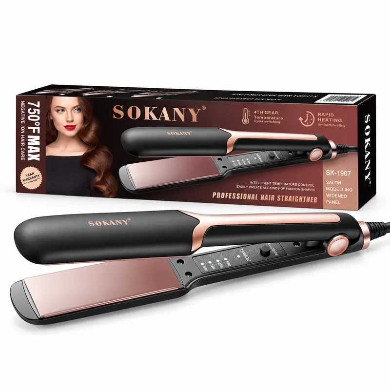 Sokany Professional Hair Straightener (Flat Iron)