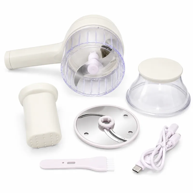 4in1 Handheld Electric Vegetable Cutter